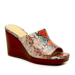NIB Jessica Simpson SHEYNA WEDGE SANDAL Size 9.5